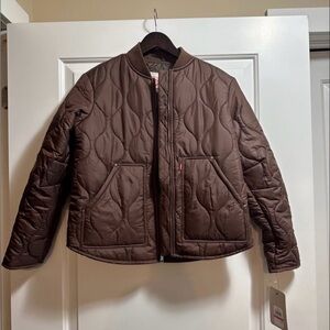 Levi's Brown Quilted Jacket